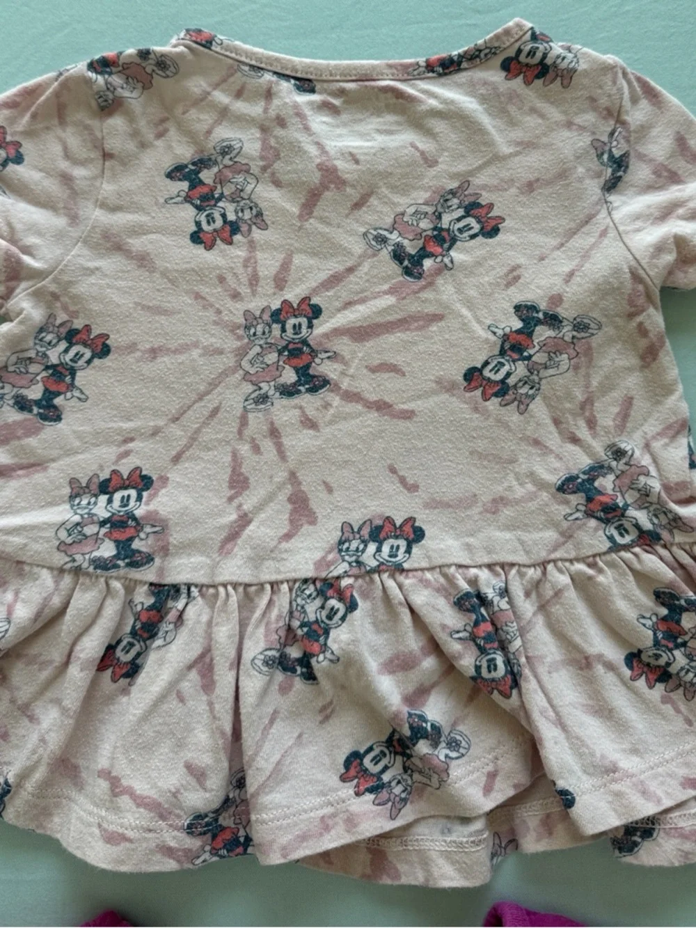 Set of 2 Organic 100% Cotton GAP Baby Girl Short Sleeve Tops. 18-24M